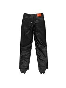 JUNTAE KIM - Western Boot Pants - AW25 - BLACK